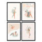 Posters de figuras femeninas tonos pastel. Mujeres posando. Boceto ilustracion mujer.-Artwork-Nacnic-Nacnic Estudio SL