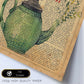 Posters de frutas con texto. Lámina La Hora del Té con imágenes de alimentación saludable con definiciones.-Artwork-Nacnic-Nacnic Estudio SL
