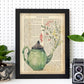 Posters de frutas con texto. Lámina La Hora del Té con imágenes de alimentación saludable con definiciones.-Artwork-Nacnic-Nacnic Estudio SL