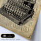 Posters de objetos vintage. Lámina Expresión Vintage con imágenes de objetos e instrumentos vintage, con definiciones en español.-Artwork-Nacnic-Nacnic Estudio SL
