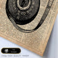 Posters de objetos vintage. Lámina Metro Vintage con imágenes de objetos e instrumentos vintage, con definiciones en español.-Artwork-Nacnic-Nacnic Estudio SL
