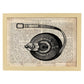 Posters de objetos vintage. Lámina Metro Vintage con imágenes de objetos e instrumentos vintage, con definiciones en español.-Artwork-Nacnic-A3-Marco Madera clara-Nacnic Estudio SL