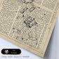 Posters de objetos vintage. Lámina Objetivo Europa con imágenes de objetos e instrumentos vintage, con definiciones en español.-Artwork-Nacnic-Nacnic Estudio SL