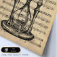 Posters de objetos vintage. Lámina Tempo con imágenes de objetos e instrumentos vintage, con definiciones en español.-Artwork-Nacnic-Nacnic Estudio SL