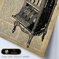 Posters de objetos vintage. Lámina Tócala otra vez con imágenes de objetos e instrumentos vintage, con definiciones en español.-Artwork-Nacnic-Nacnic Estudio SL
