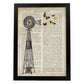 Posters de objetos vintage. Lámina Veletta Moulinetta con imágenes de objetos e instrumentos vintage, con definiciones en español.-Artwork-Nacnic-A3-Marco Negro-Nacnic Estudio SL