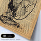 Posters de objetos vintage. Lámina Ventilador Vintage con imágenes de objetos e instrumentos vintage, con definiciones en español.-Artwork-Nacnic-Nacnic Estudio SL