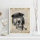 Posters de objetos vintage. Lámina Vivir Mata con imágenes de objetos e instrumentos vintage, con definiciones en español.-Artwork-Nacnic-Nacnic Estudio SL