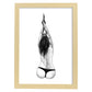 Posters eróticos. Lámina Espalda dibujada con imágenes sensuales del cuerpo femenino.-Artwork-Nacnic-A4-Marco Madera clara-Nacnic Estudio SL