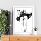 Posters eróticos. Lámina Falda dibujada con imágenes sensuales del cuerpo femenino.-Artwork-Nacnic-Nacnic Estudio SL
