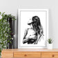 Posters eróticos. Lámina Lateral 2 dibujada con imágenes sensuales del cuerpo femenino.-Artwork-Nacnic-Nacnic Estudio SL