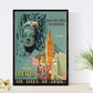 Posters vintage. Posters publicidad del mundo. Dos láminas vintage de España.-Artwork-Nacnic-Nacnic Estudio SL
