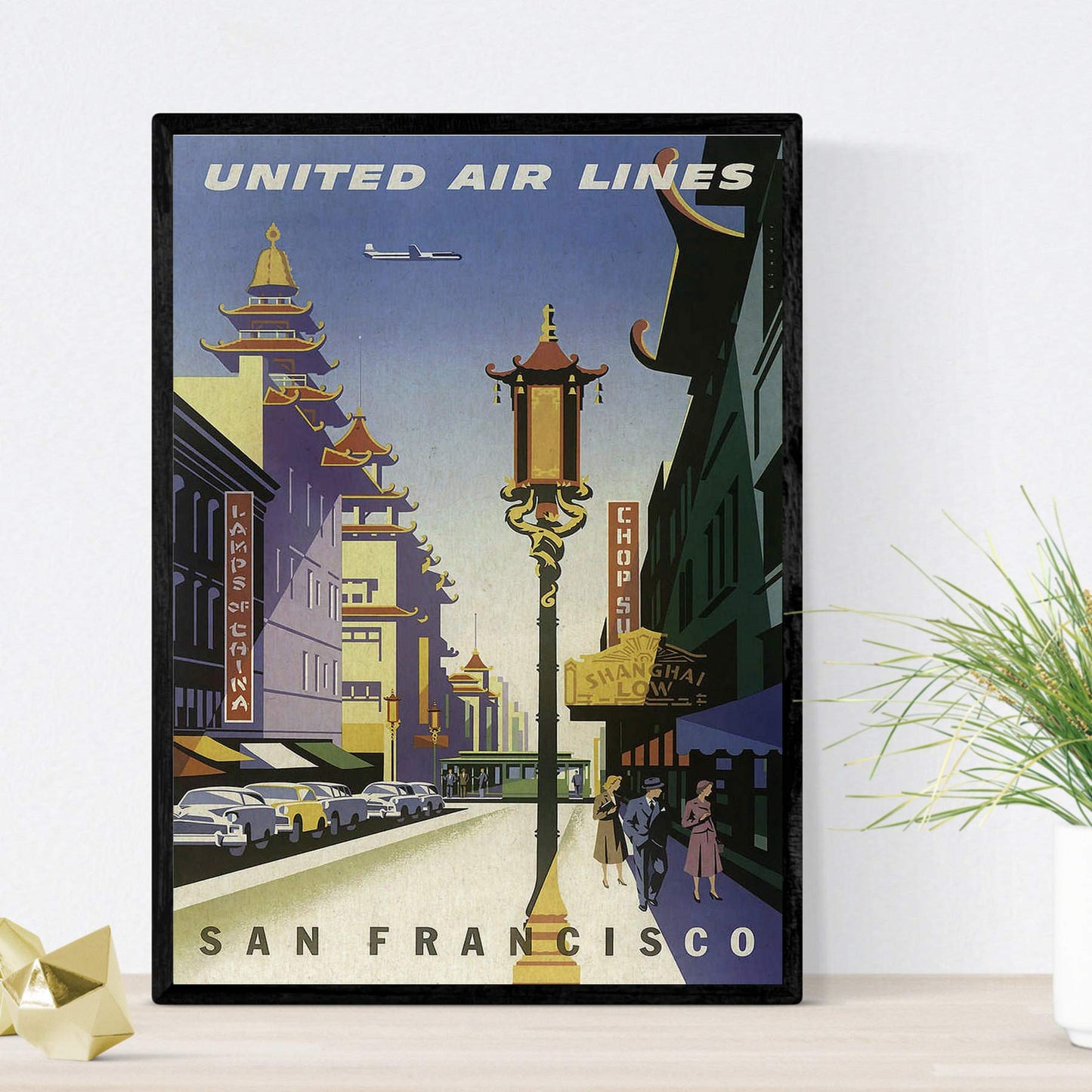 Posters vintage. Posters publicidad del mundo. Tres láminas vintage de ciudades de Estados Unidos.-Artwork-Nacnic-Nacnic Estudio SL