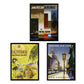 Posters vintage. Posters publicidad del mundo. Tres láminas vintage de ciudades de Estados Unidos.-Artwork-Nacnic-Nacnic Estudio SL