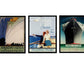 Posters vintage. Posters publicidad del mundo. Tres láminas vintage de cruceros.-Artwork-Nacnic-Nacnic Estudio SL