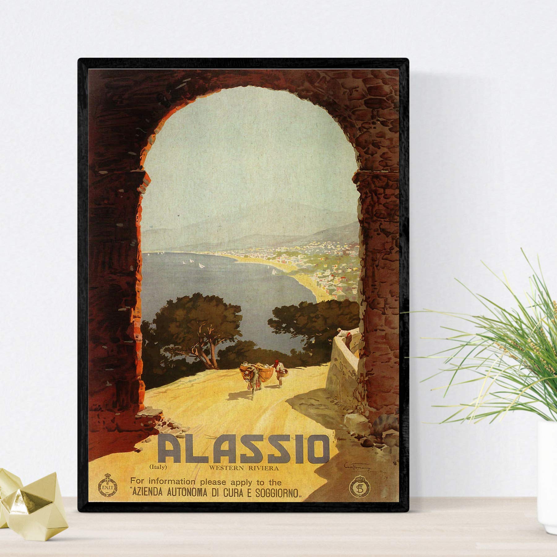 Posters vintage. Posters publicidad del mundo. Tres láminas vintage de Italia.-Artwork-Nacnic-Nacnic Estudio SL