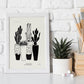 Potted Cactus-Artwork-Nacnic-Nacnic Estudio SL