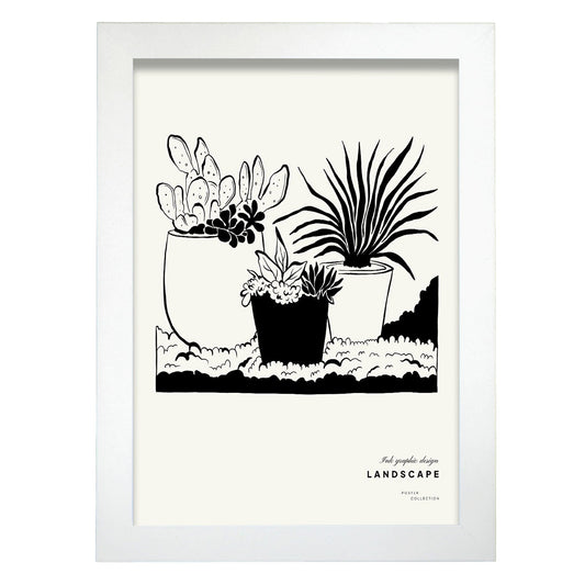 Potted Dessert Plant-Artwork-Nacnic-A4-Marco Blanco-Nacnic Estudio SL