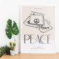 Preach Peace-Artwork-Nacnic-Nacnic Estudio SL