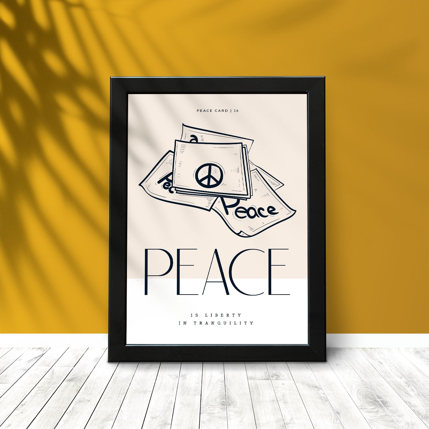 Preach Peace-Artwork-Nacnic-Nacnic Estudio SL