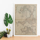 Rand_McNally__Cos_Map-of-the-World-1887-Artwork-Nacnic-Nacnic Estudio SL