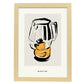 Rubber Duckie-Artwork-Nacnic-A3-Marco Madera clara-Nacnic Estudio SL