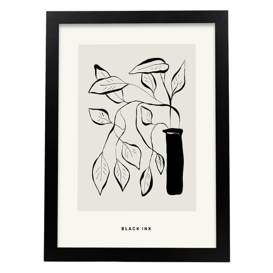 Rubber Plant-Artwork-Nacnic-A3-Sin marco-Nacnic Estudio SL