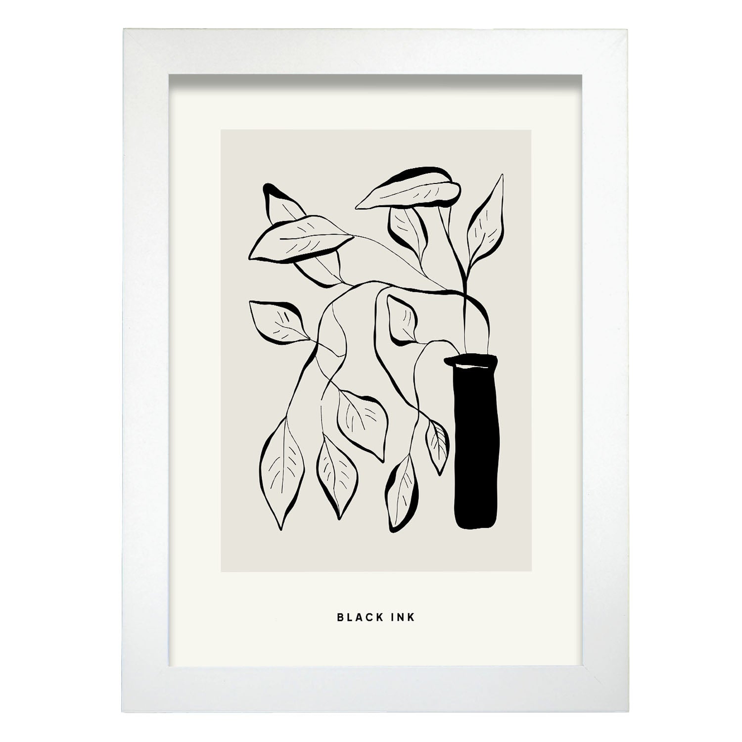 Rubber Plant-Artwork-Nacnic-A4-Marco Blanco-Nacnic Estudio SL