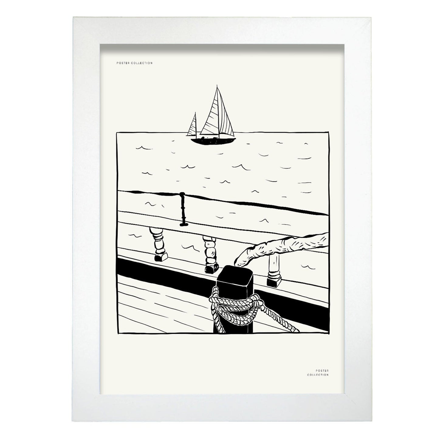 Sailboat-Artwork-Nacnic-A4-Marco Blanco-Nacnic Estudio SL