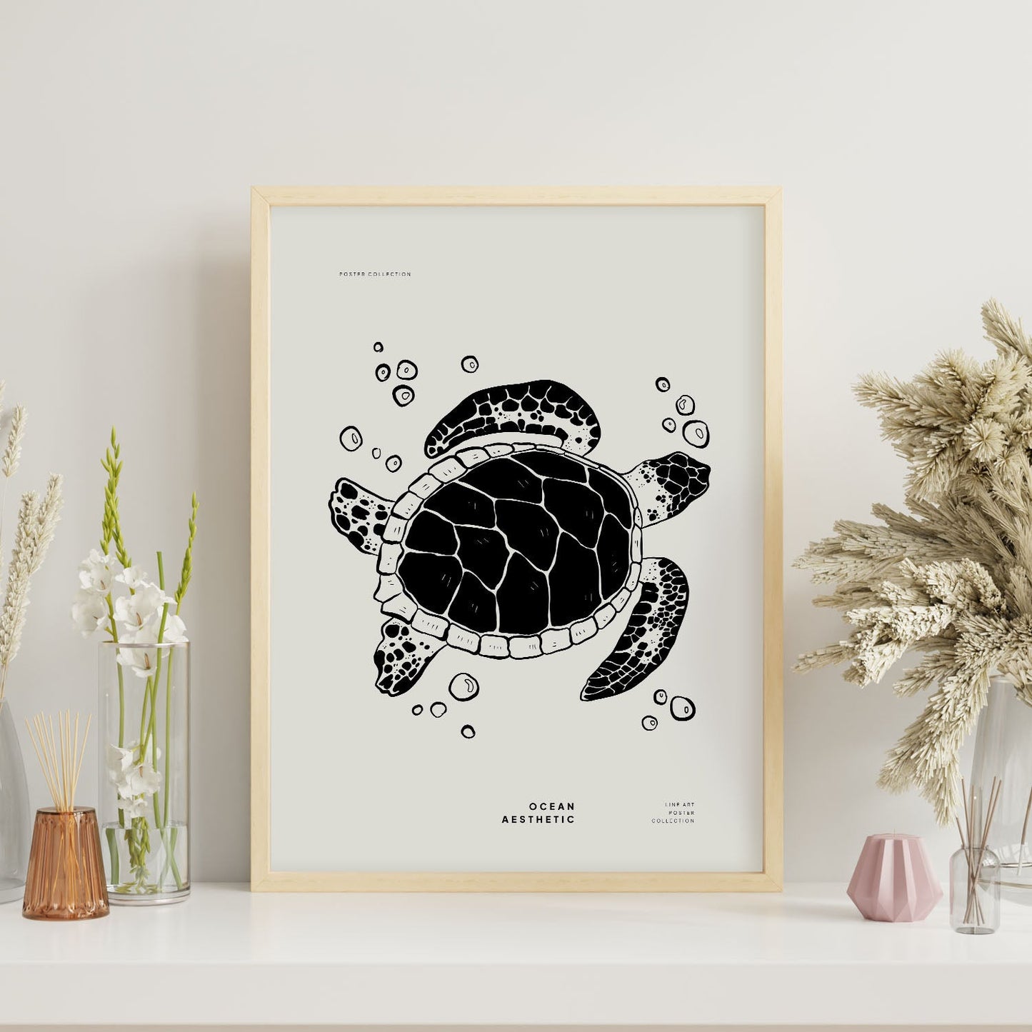 Sea turtle-Artwork-Nacnic-Nacnic Estudio SL