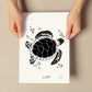 Sea turtle-Artwork-Nacnic-Nacnic Estudio SL