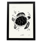 Sea turtle-Artwork-Nacnic-A3-Sin marco-Nacnic Estudio SL