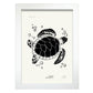 Sea turtle-Artwork-Nacnic-A4-Marco Blanco-Nacnic Estudio SL