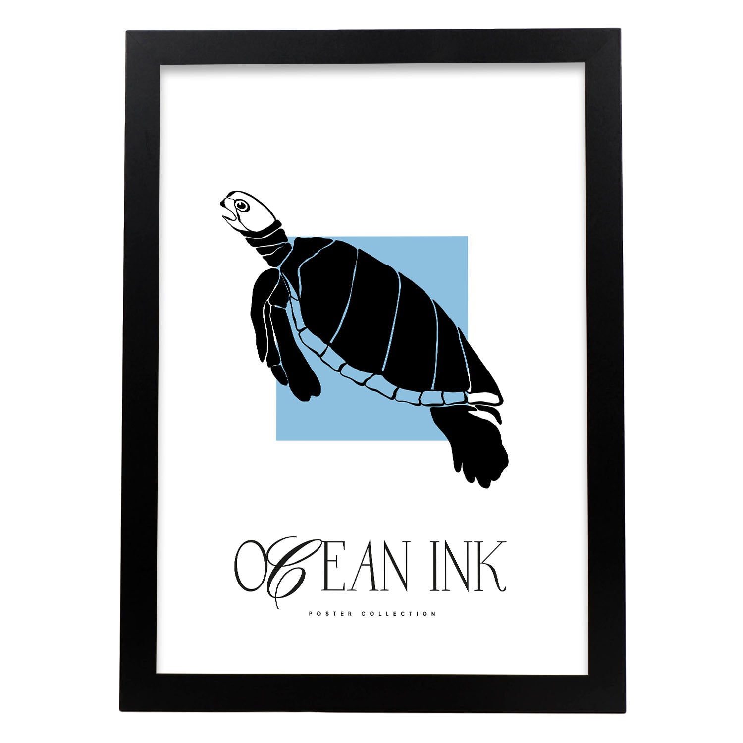 Sea Turtlee-Artwork-Nacnic-A3-Sin marco-Nacnic Estudio SL