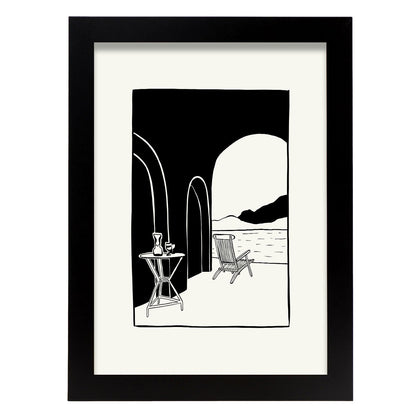Sea view-Artwork-Nacnic-A4-Sin marco-Nacnic Estudio SL