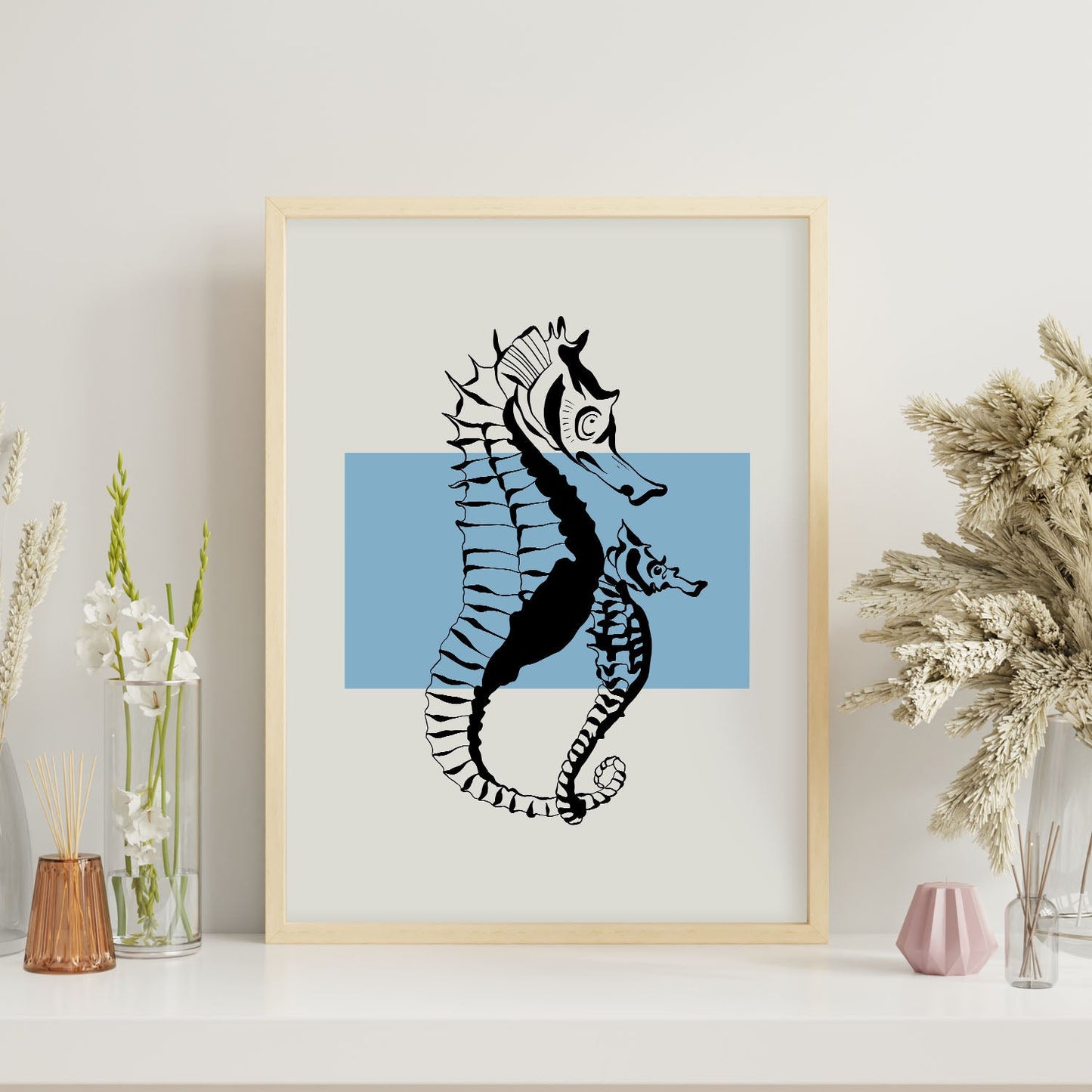 Seahorses-Artwork-Nacnic-Nacnic Estudio SL