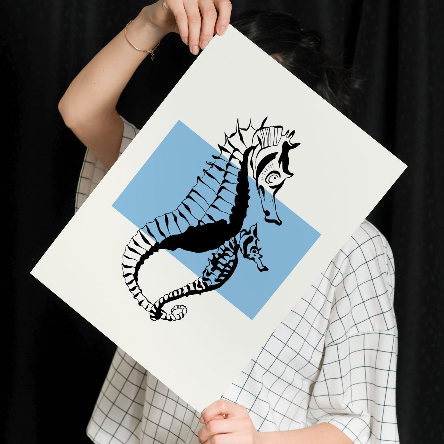 Seahorses-Artwork-Nacnic-Nacnic Estudio SL