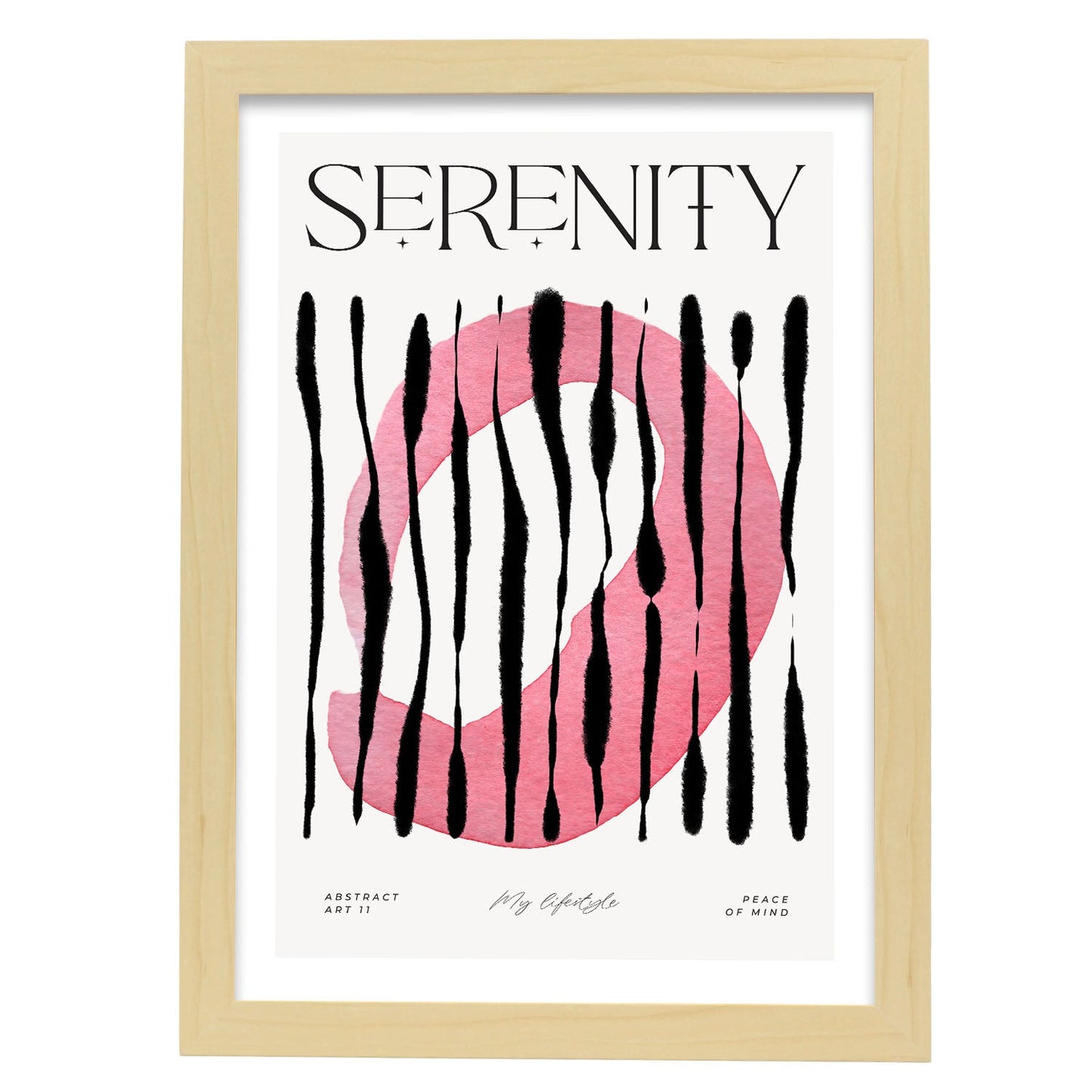 Serenity-Artwork-Nacnic-A3-Marco Madera clara-Nacnic Estudio SL