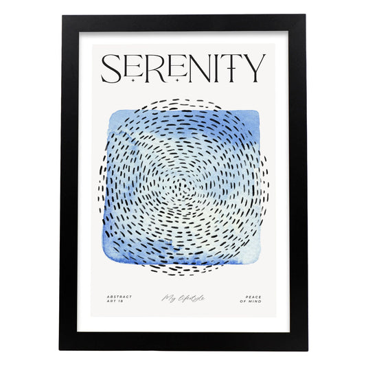 Serenity Mind-Artwork-Nacnic-A3-Sin marco-Nacnic Estudio SL