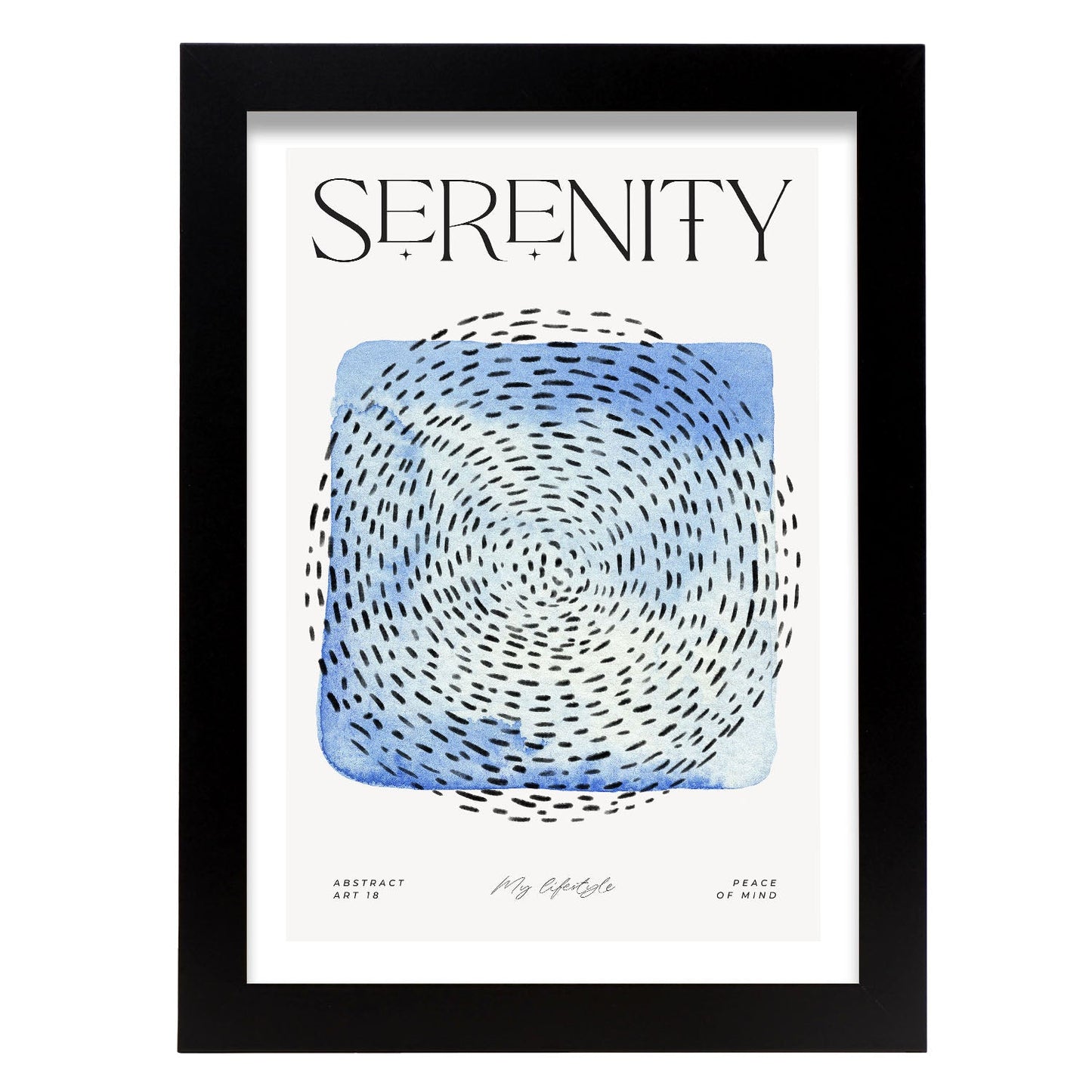 Serenity Mind-Artwork-Nacnic-A4-Sin marco-Nacnic Estudio SL