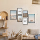 - Set 6 Láminas Fotografía - Impresión Arte Mural Decoración Dormitorio Cabecero Salón - Playa, Relax en Tonos Claros - A3 y A4 -Artwork-Nacnic-Sin marco-Nacnic Estudio SL