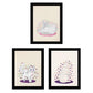 Set de 3 láminas gatos blancos en , colorido divertido Poster papel 250 gr alta calidad.-Artwork-Nacnic-Nacnic Estudio SL