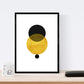 Set de 3 láminas para enmarcar Eclipse Solar Posters Estilo nórdico para la decoración del hogar.-Artwork-Nacnic-Nacnic Estudio SL