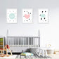 Set de 3 posters para niños y habitacion infantil estilo nordico Nube y corazon-Artwork-Nacnic-Nacnic Estudio SL