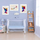 Set de 3 posters para niños y habitacion infantil estilo nordico Peter Pan-Artwork-Nacnic-Nacnic Estudio SL