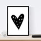 Set de 4 láminas "Cactus y corazon". Posters de animales.-Artwork-Nacnic-Nacnic Estudio SL