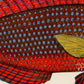 Set de 4 láminas con pez colorido efecto vintage tono amarillo azul y rojo. Composicion de 4 peces en , fondo papel antiguo vintage.-Artwork-Nacnic-Nacnic Estudio SL