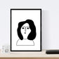 Set de 4 láminas Cuatro Mujeres Collage. Posters con Dibujos de Mujeres.-Artwork-Nacnic-Nacnic Estudio SL