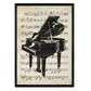 Set de 4 láminas de Enciclopedia Vintage con Instrumentos y Partituras. Piano, Violin, chelo, acordeon. Música clásica. .-Artwork-Nacnic-Nacnic Estudio SL