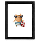 Set de 4 láminas de Gatos Divertidos, en .-Artwork-Nacnic-Nacnic Estudio SL